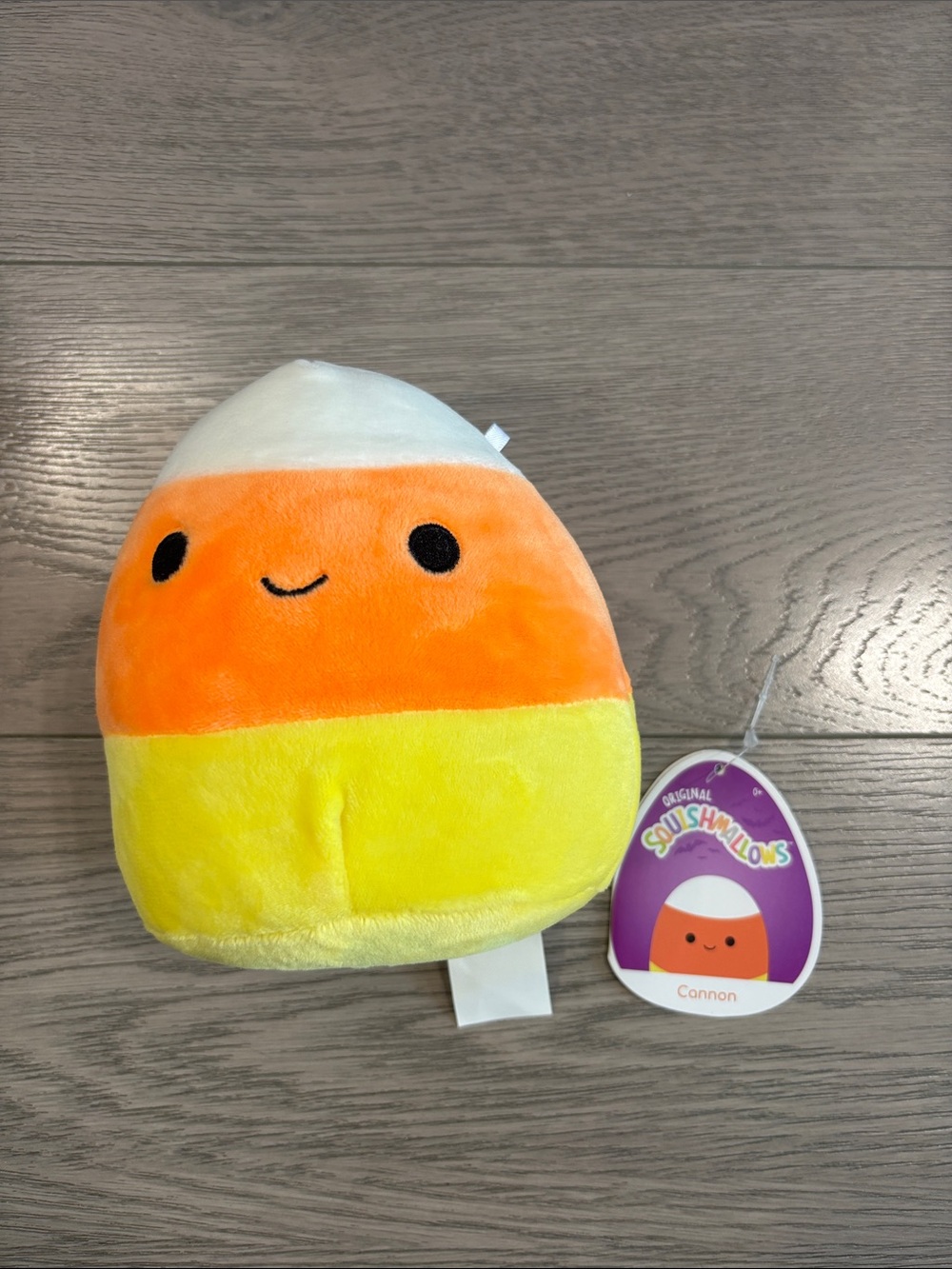 Squishmallows Cannon Candy Corn Plush 5”